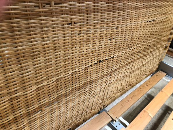 Wicker Kingsize Bedframe