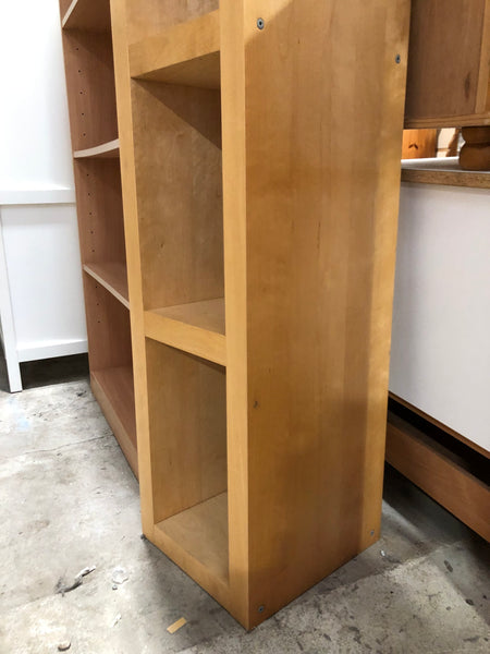 Tall Narrow Open Back Bookshelf