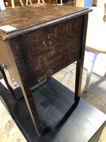 Vintage Sewing Box Table