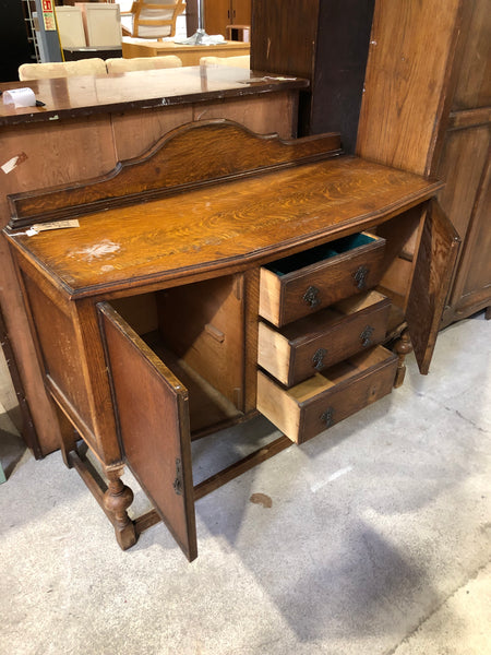Antique Oak Sidebaord