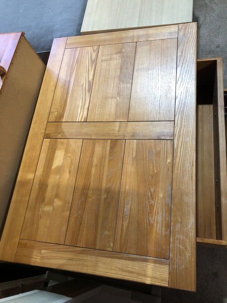 Oak Low Chest of 2 Drawers
