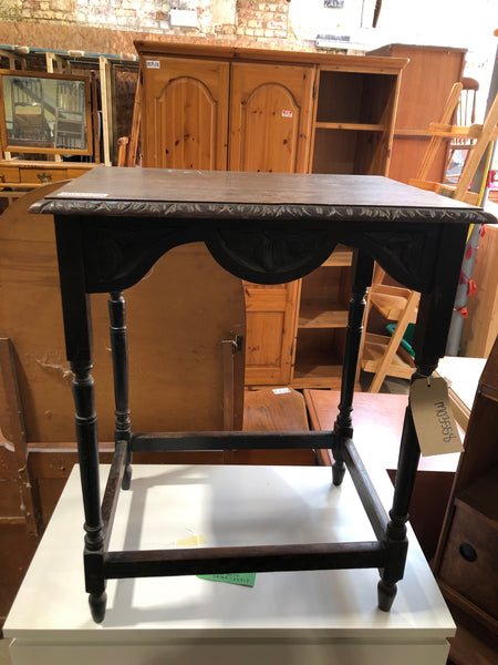 Antique Ebonised Hall Table - GHC