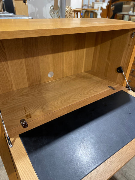 Contemporary Oak Bureau