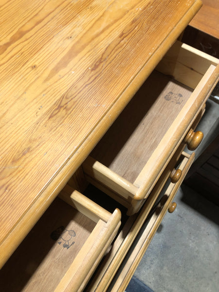 REF - Pine Chest of Drawers