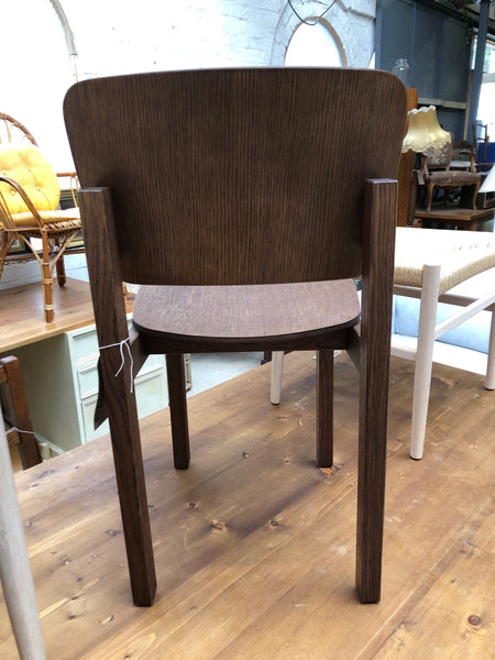 Lacquered Oak Fogia Mono Dining Chair