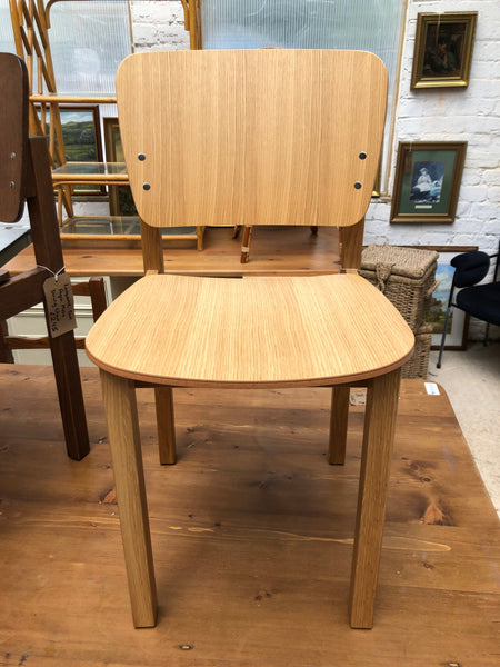 Oak Veneer Fogia Mono Dining Chair