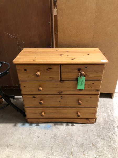 Small Pine Chest of Drawers - REF