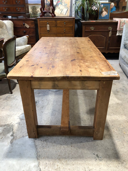 Rustic Farmhouse Solid Pine Dining Table