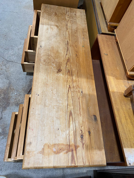Pine Desk with drawers