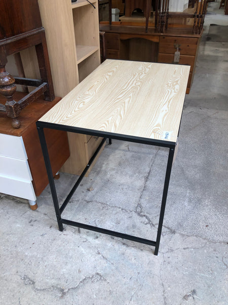 Veneer & Metal Desk