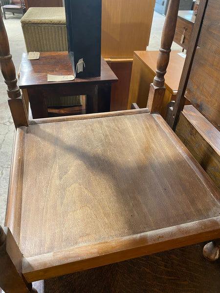 Vintage Oak Antique Side Table GHC