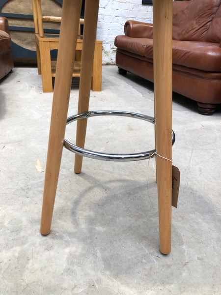 Grey Seat Barstool