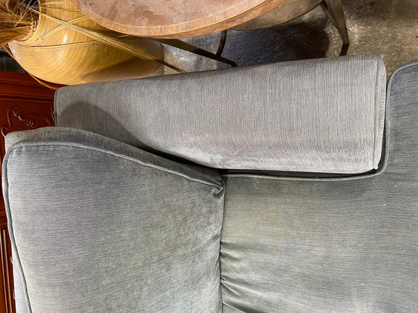 Large Grey Two Seat Sofa