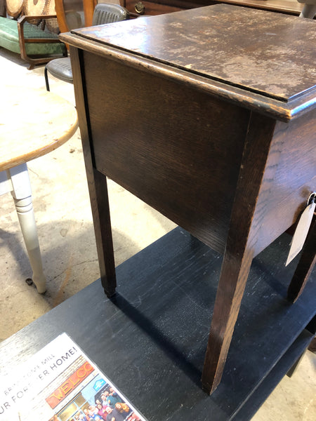Vintage Sewing Box Table