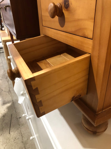 Pine Bedside Drawers