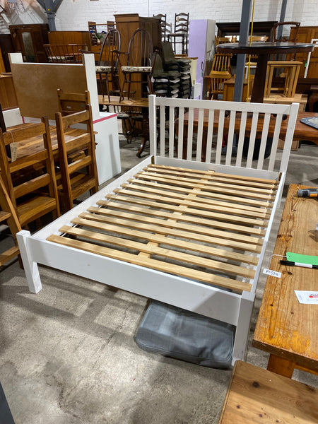 GHC - White Double Bedframe
