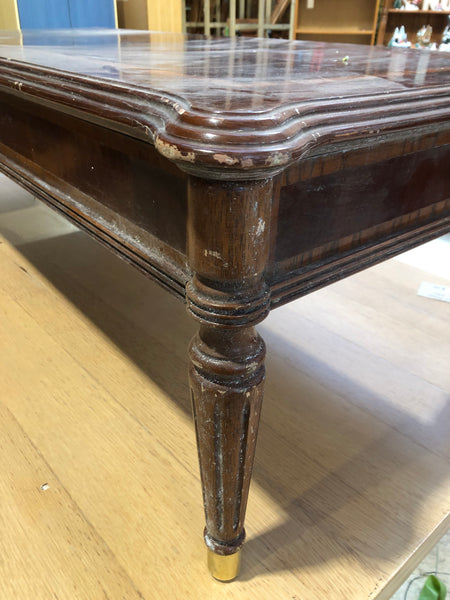 Vintage Inlaid Coffee Table