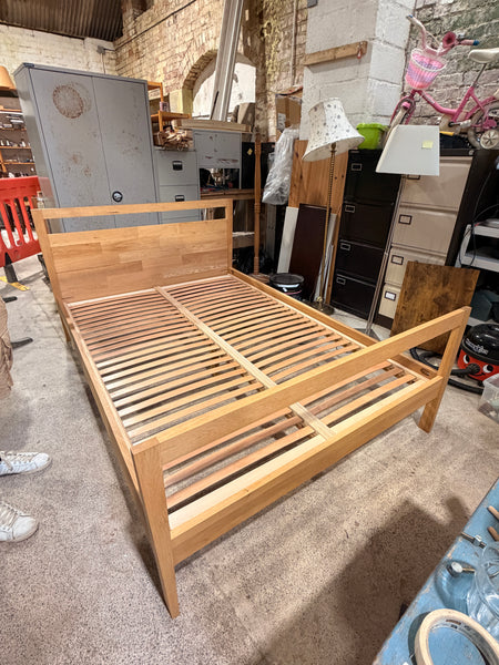 EU Wooden Double Bed Frame