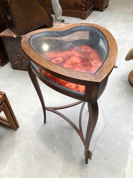 GHC - Edwardian Heart Shaped Bijouterie Table