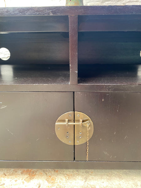 Black Low TV Cabinet