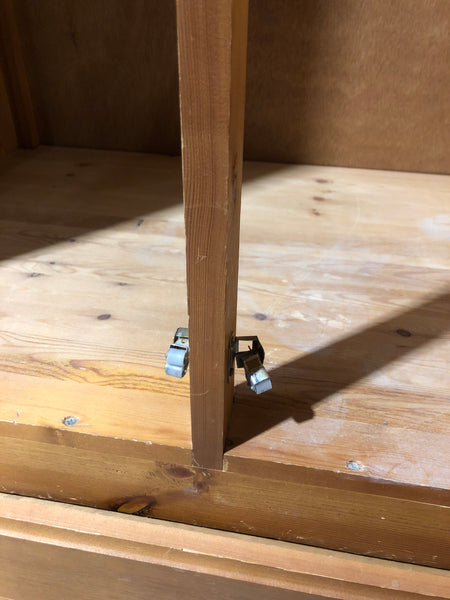 Pine Wardrobe with 2 Drawers