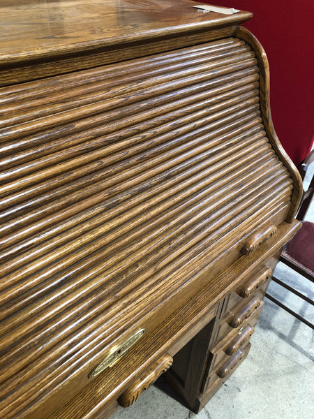 Solid Wood Bureau Computer Desk