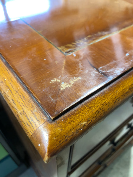 Veneer Tallboy Chest of Drawers