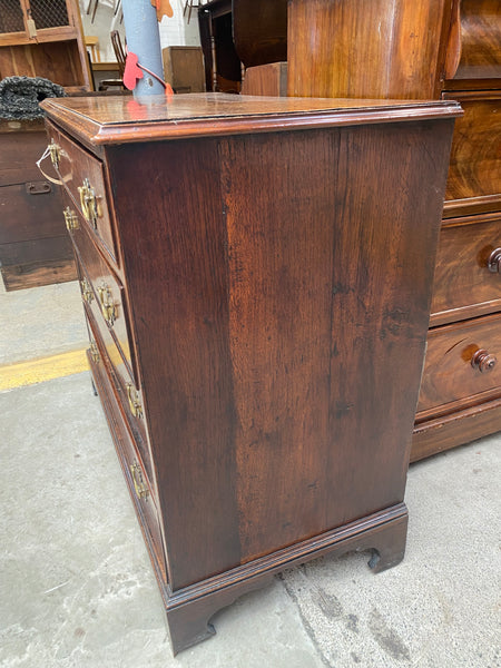 Antique Georgian Oak Chest of Drawers