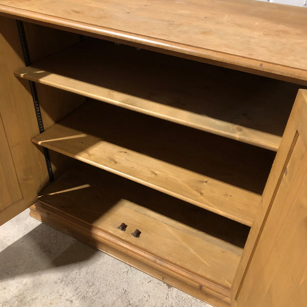 Rustic Pine 2 Door Cupboard