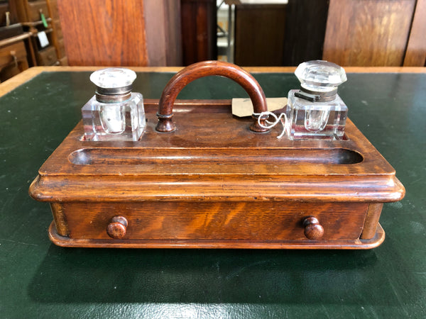 Antique Pen & Inkwell