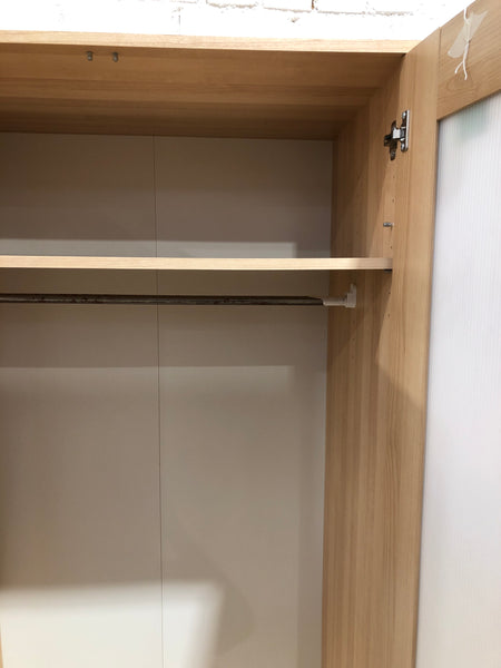 REF - Pale Wardrobe With Translucent Panels
