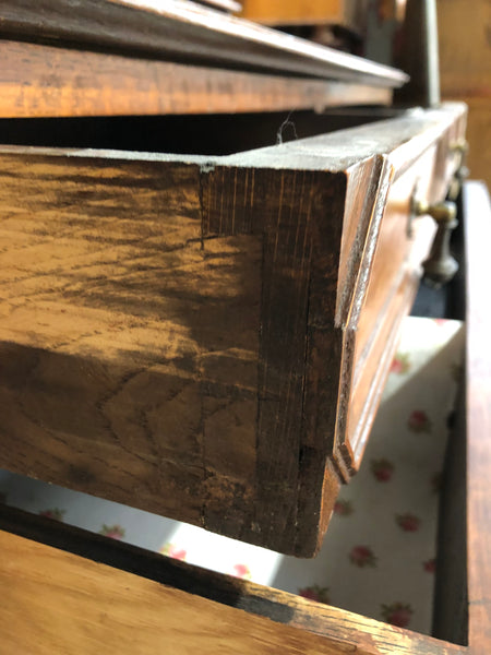 Vintage Oak Compact Sideboard