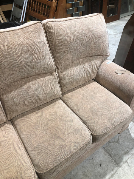 Pink/Beige 3 Seater Sofa