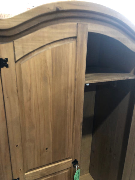 REF - Pine Double Wardrobe