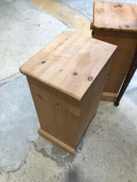 Pair of Pine Bedside Tables