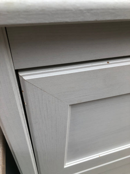 White 3 Drawer Chest of Drawers