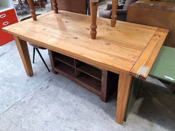 Large Heavy Duty Pine Dining Table