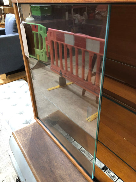 Vintage Beaver & Tapley Teak Display Cabinet