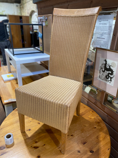 Set of 4 Wicker Dining Chairs
