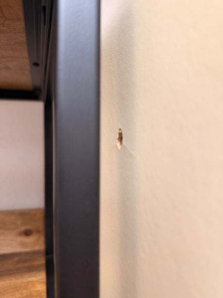 REF - Cream Single Wardrobe With Drawers