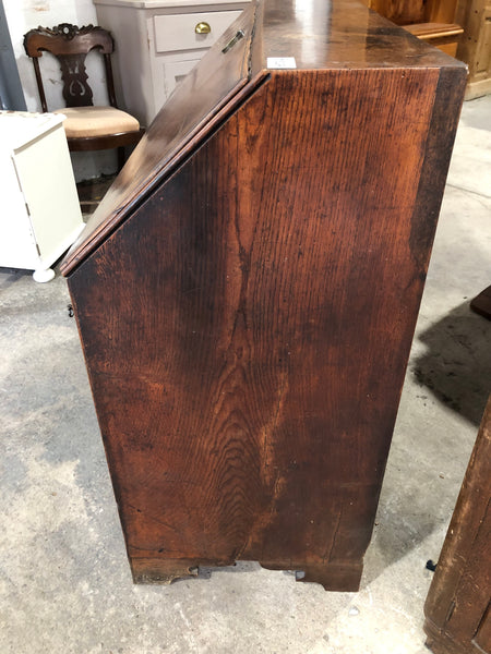 Large Antique Oak Bureau