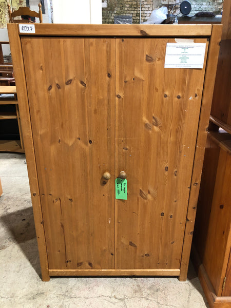 REF - Pine Compact Wardrobe