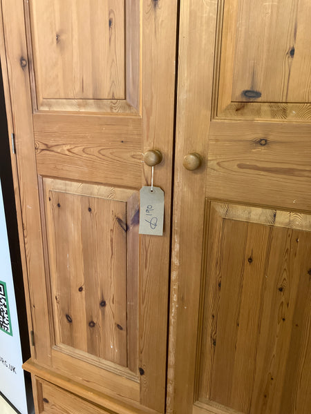 Pine Double Wardrobe