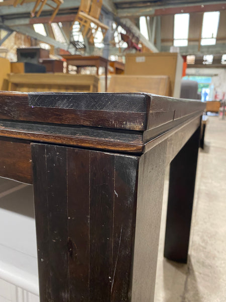 Large 8-10 seater Dark Oak Dining Table