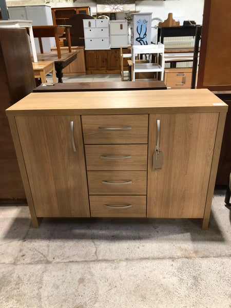 Veneer Compact Sideboard