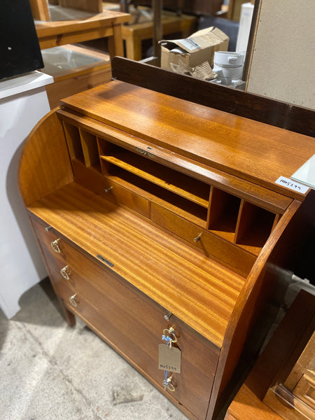 Vintage Teak Bureau