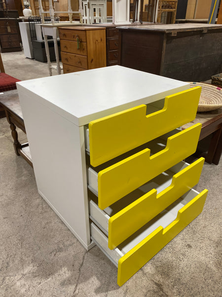 REF - White IKEA Chest of Drawers