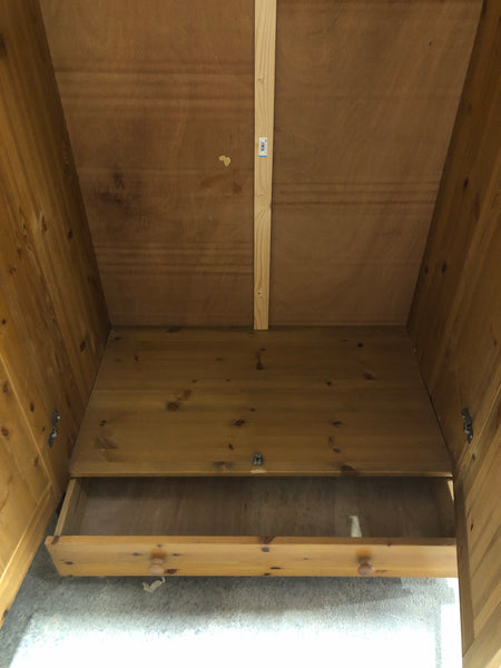 REF - Pine Double Wardrobe