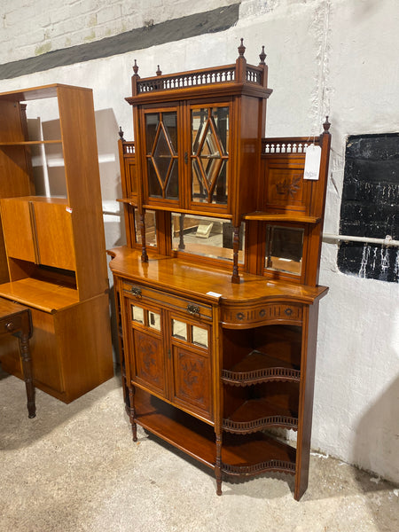 Antique Mirrored Back Chiffonier