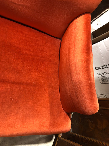 Antique French Style Upholstered 2 Seater Sofa